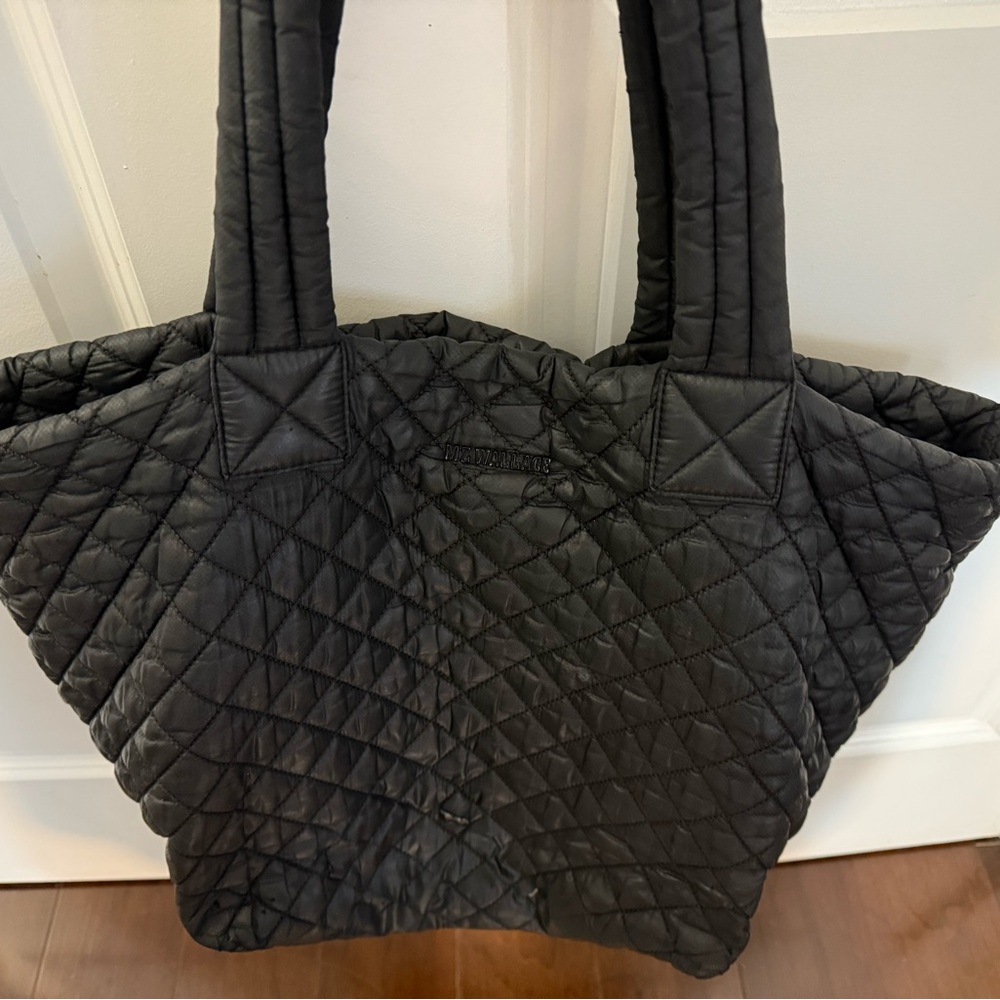 MZ Wallace medium metro Black Quilted Shoulder Bag